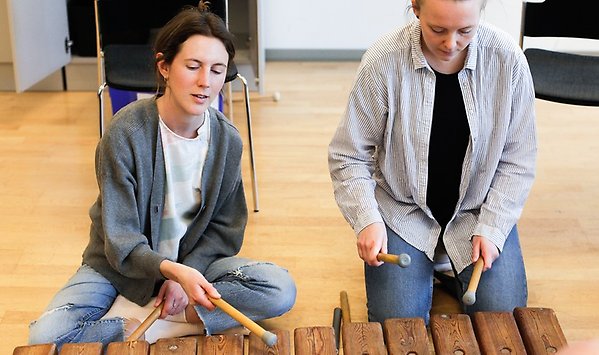 Musikterapi workshop, Foto: Melina Hägglund